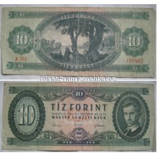 10 Forint 1962 Maďarsko - bankovka